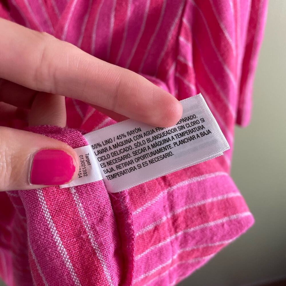 Universal Thread ruffle neck oversized blouse NWT - image 4